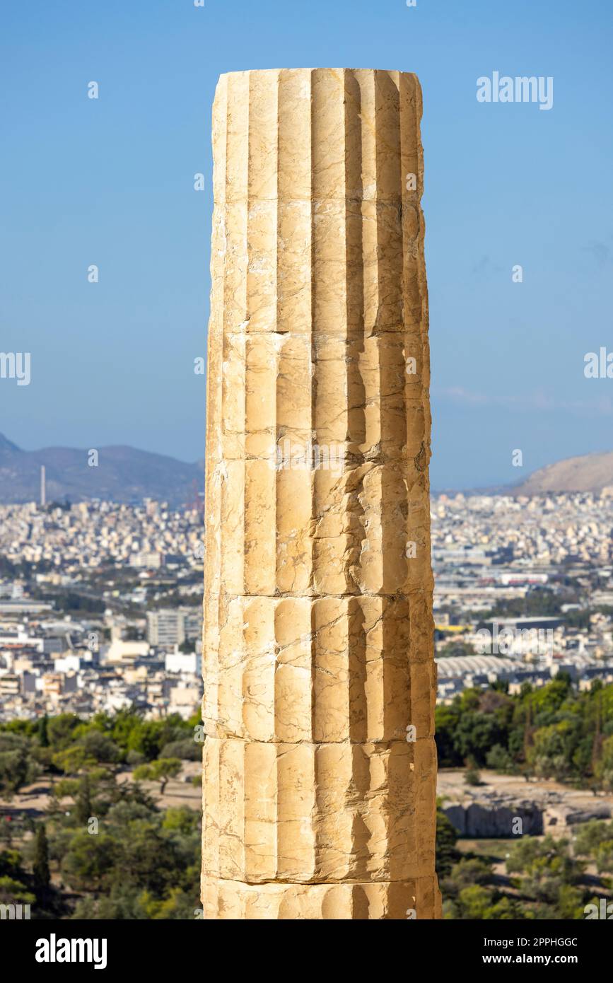 Propilaia, monumentale porta cerimoniale per l'Acropoli di Atene, Grecia. Foto Stock