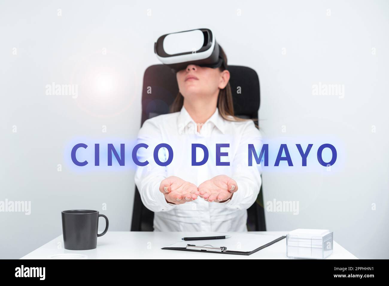 Esposizione concettuale Cinco De Mayo. Foto concettuale celebrazione messicano-americana tenutasi il 5 maggio Foto Stock