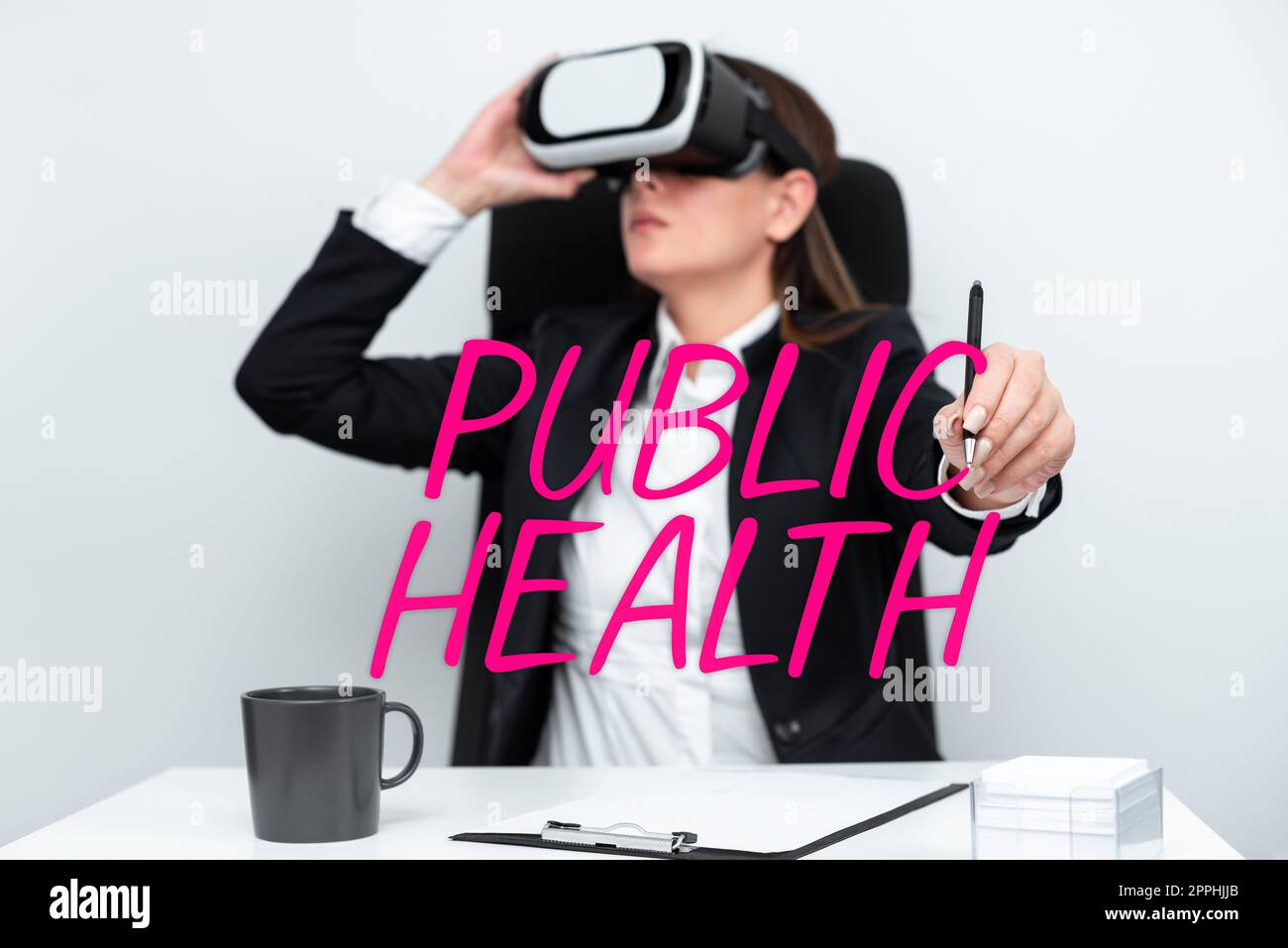 Ispirazione mostrando segno di salute pubblica. Idea di business promuovere stili di vita sani per la comunità e la sua gente Foto Stock