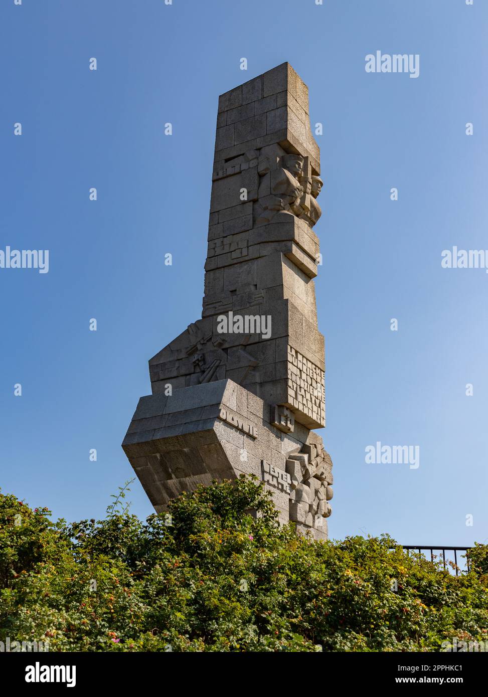 Westerplatte Monument Foto Stock