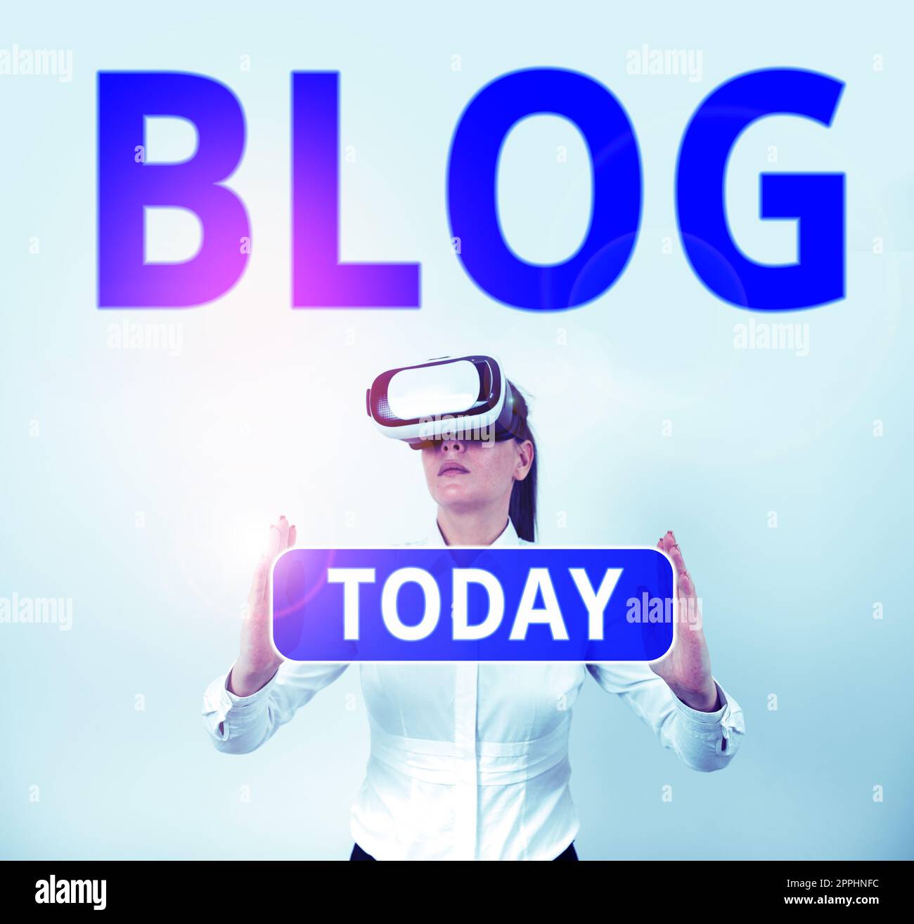 Ispirazione mostrando segno Blog. Idea di affari Una pagina Web regolarmente aggiornata del Web site scritta in stile conversazionale Foto Stock