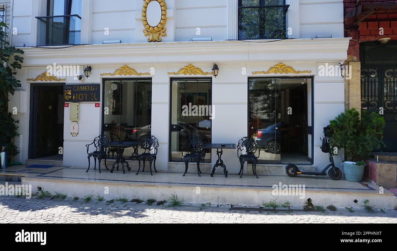 Istanbul, Turchia - 14 settembre 2022: Hotel Camelot a Sultanahmet. Foto Stock