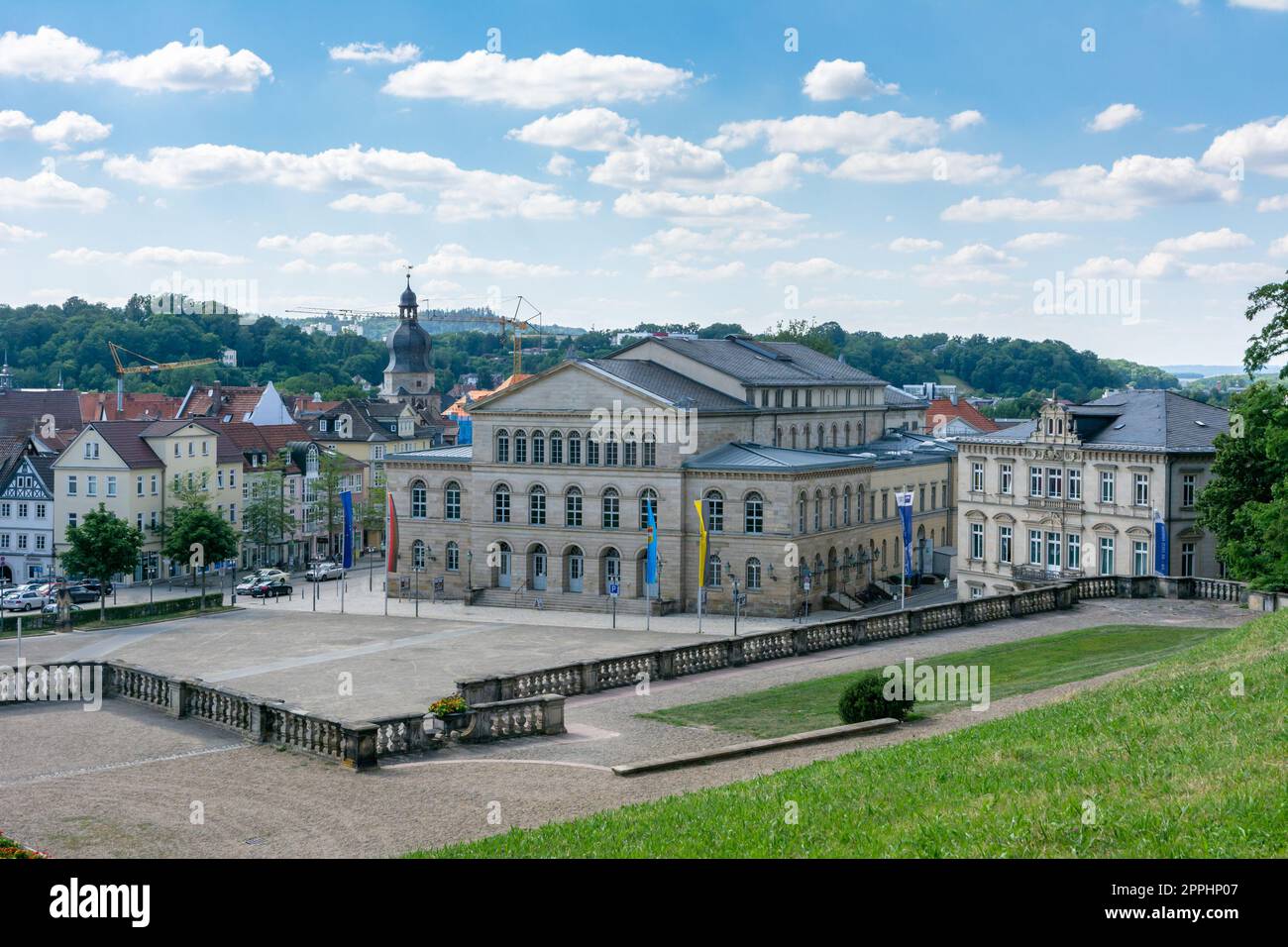 Il teatro di Coburg Foto Stock