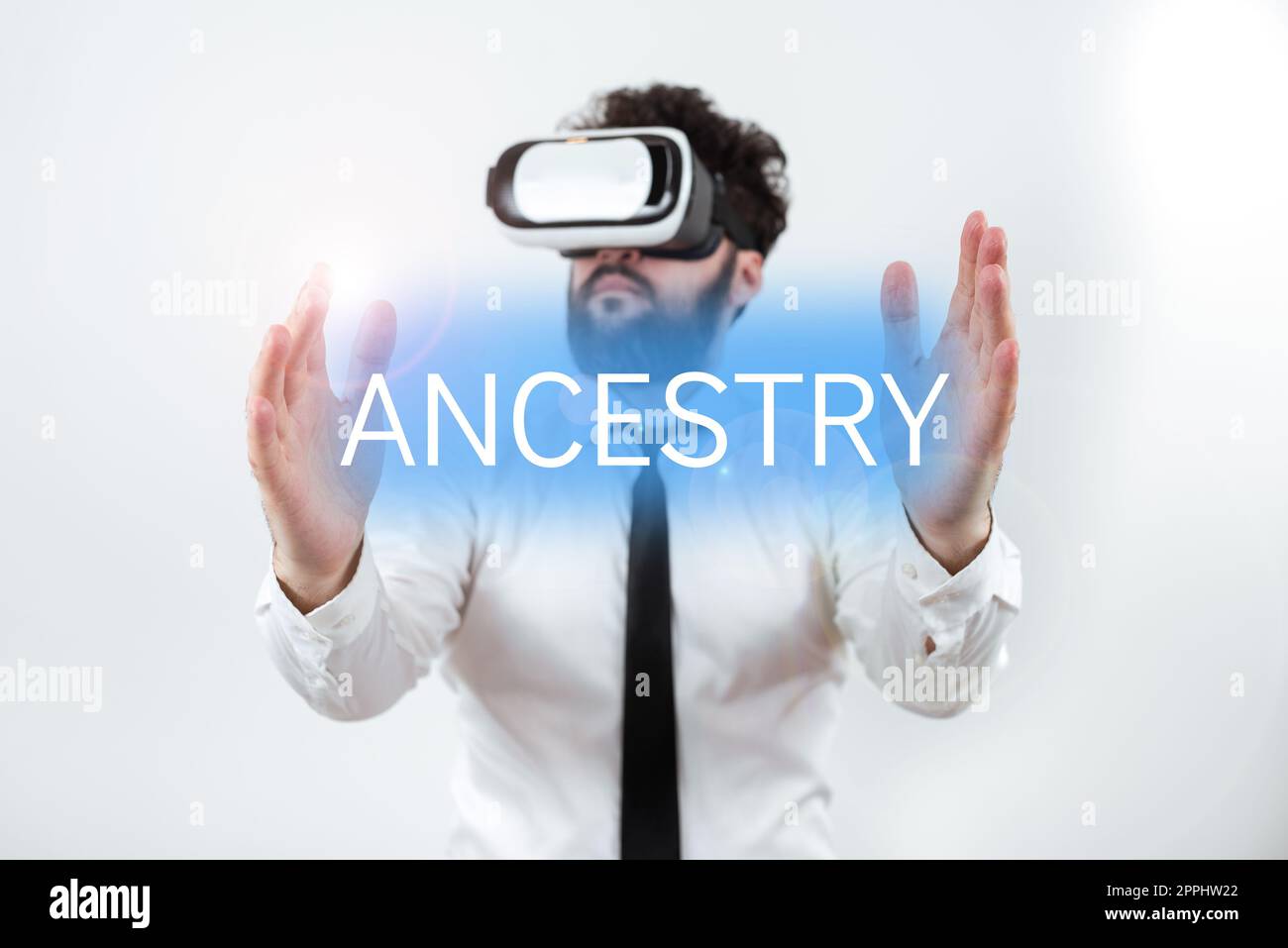 Testo che mostra ispirazione Ancestry. Business vetrina la storia o il processo di sviluppo di un fenomeno oggetto idea o stile Foto Stock