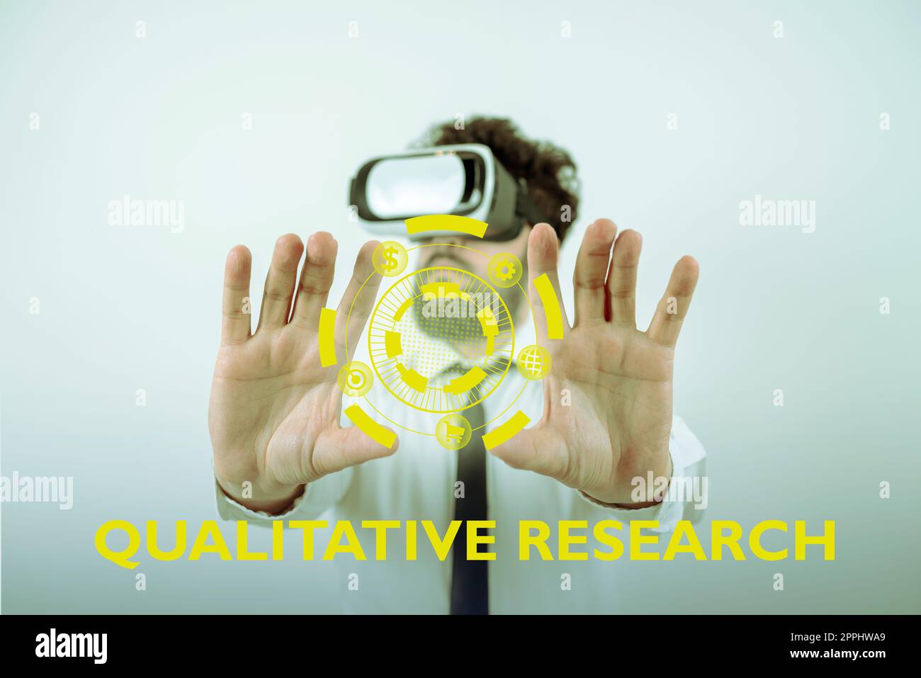 Didascalia concettuale Ricerca qualitativa. Panoramica aziendale certificato per svolgere un lavoro competente con esperienza Foto Stock