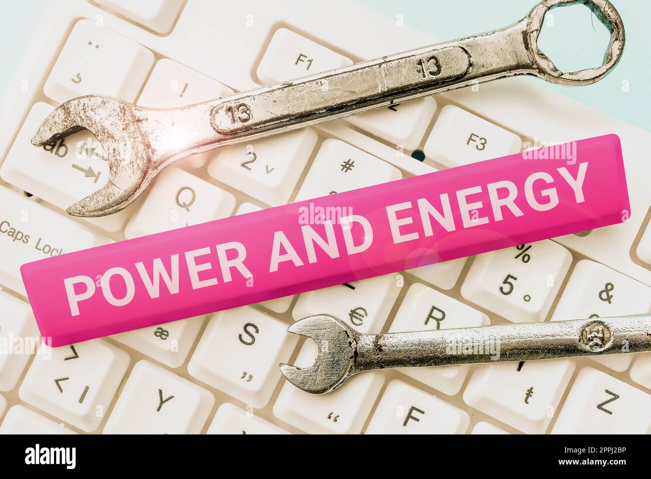 Il testo che mostra l'ispirazione può dimostrarlo domanda. Vetrina di affari Elettricità elettrica industria della distribuzione energetica Foto Stock