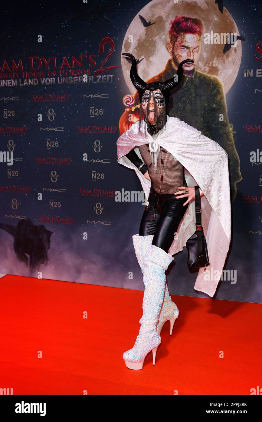 Manuel Flickinger, Sam Dylans 'Sweet House of Horror' Halloween Party, TeamEscape, Koeln, 27.10.2022 Foto Stock