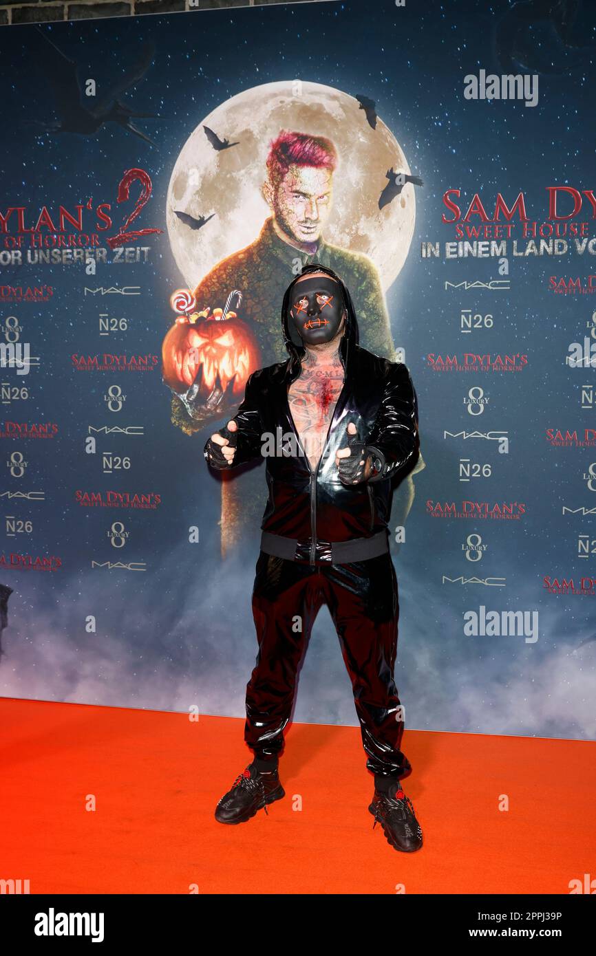 Cosimo Citiolo, Sam Dylans 'Sweet House of Horror' Halloween Party, TeamEscape, Koeln, 27.10.2022 Foto Stock