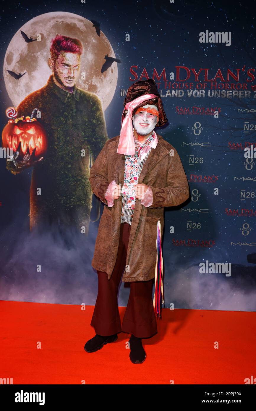 Marco Cerullo, Sam Dylans 'Sweet House of Horror' Halloween Party, TeamEscape, Koeln, 27.10.2022 Foto Stock