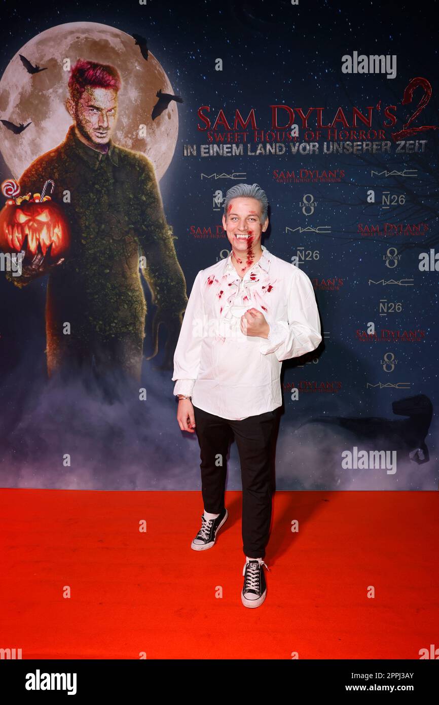 Marcel Mayr, Sam Dylans 'Sweet House of Horror' Halloween Party, TeamEscape, Koeln, 27.10.2022 Foto Stock