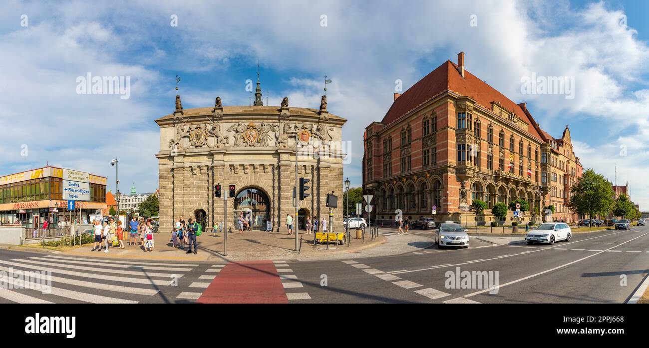 High Gate a Danzica Foto Stock