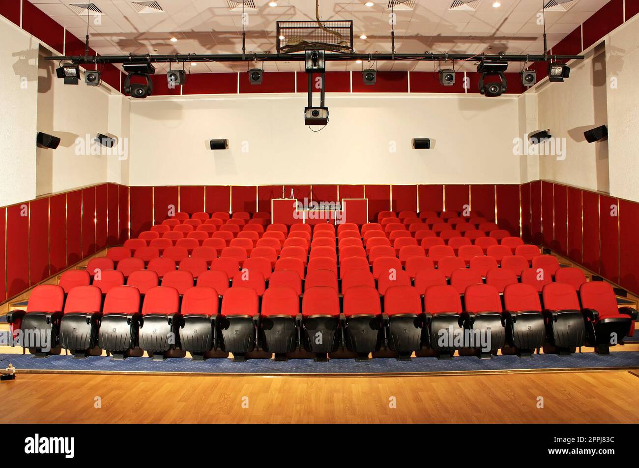 Panorama della sala conferenze. Foto Stock