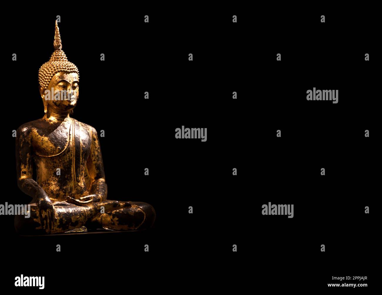 Bodhisattva seduto in meditazione, 2nd ° secolo a.C. Foto Stock