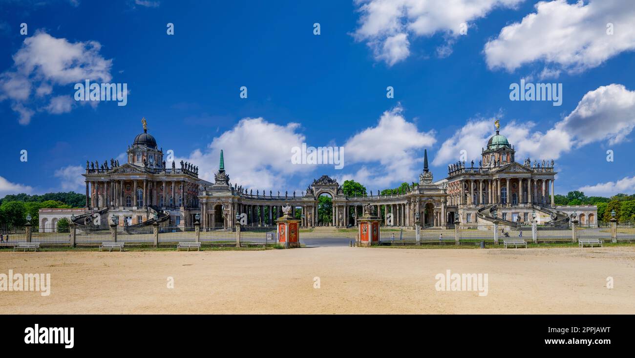 Vista sull'università di Potsdam Foto Stock