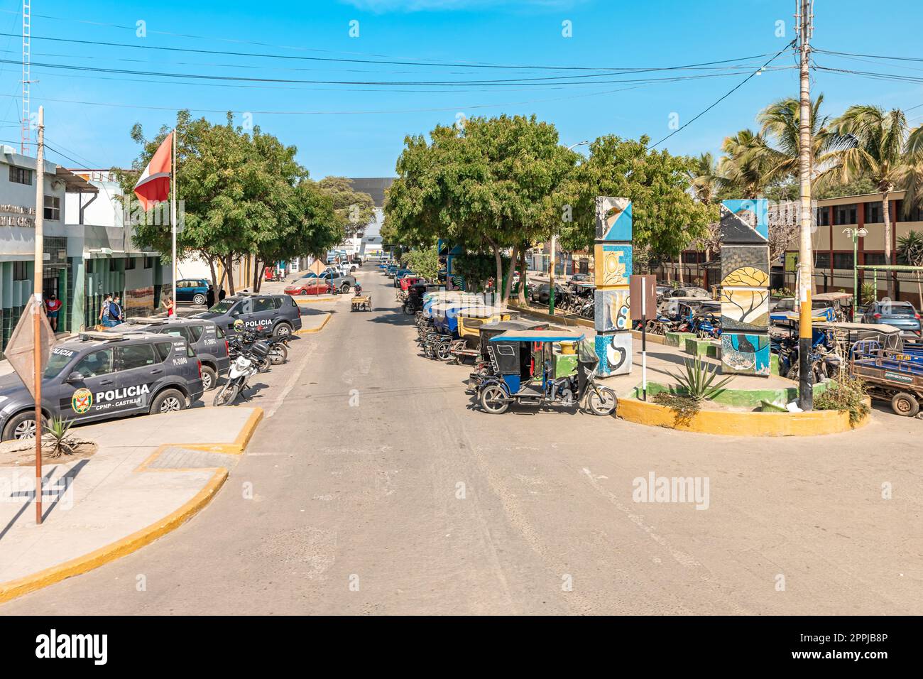 Perù - Settembre 21. 2022: Vita di campagna in Perù Foto Stock