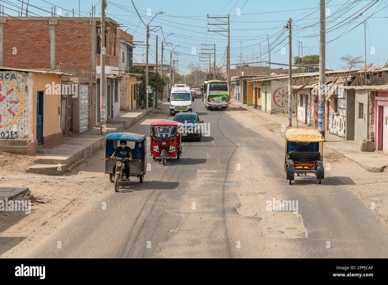 Perù - Settembre 21. 2022: Vita di campagna in Perù Foto Stock