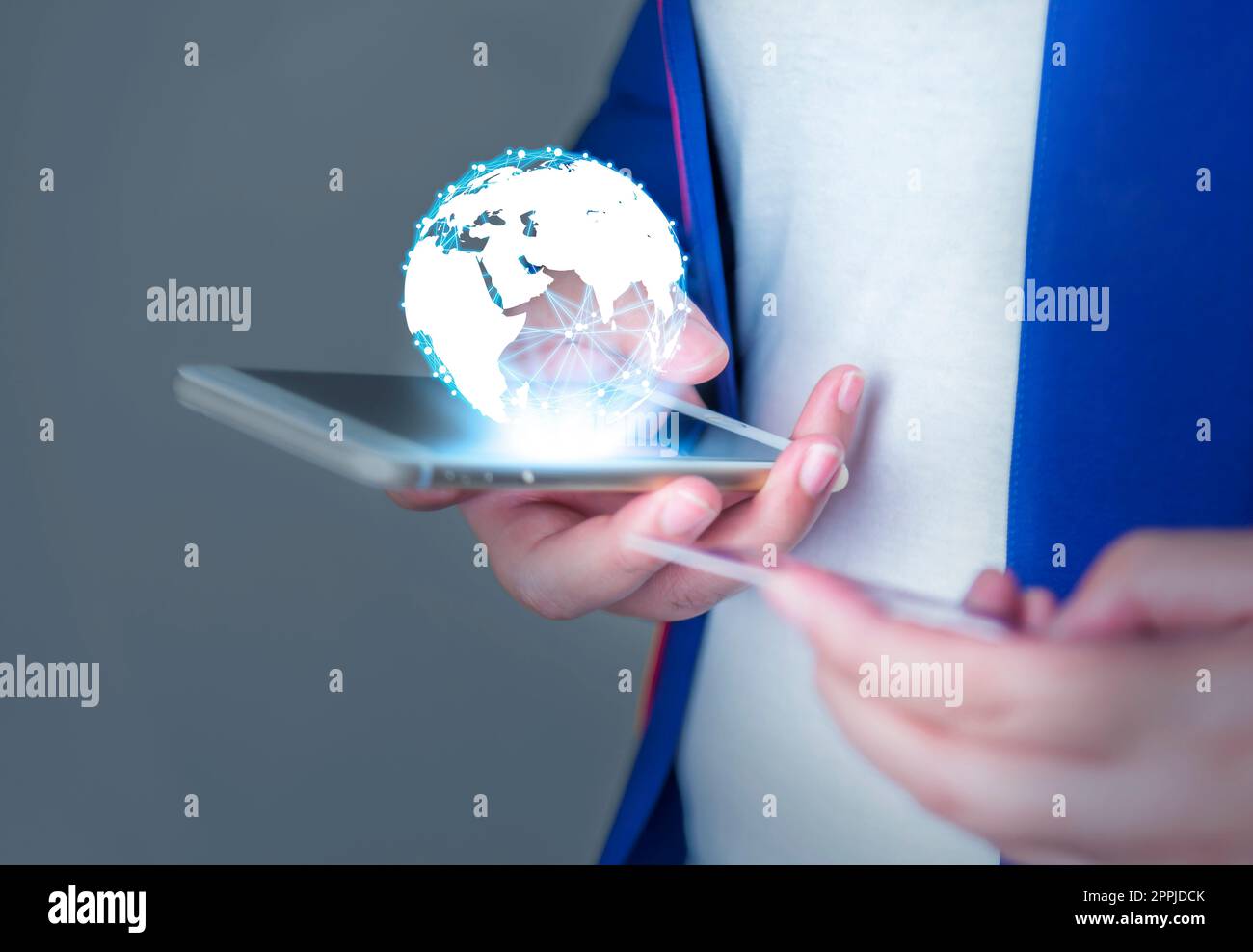 Online Banking e Internet Banking concetto di risparmio Foto Stock