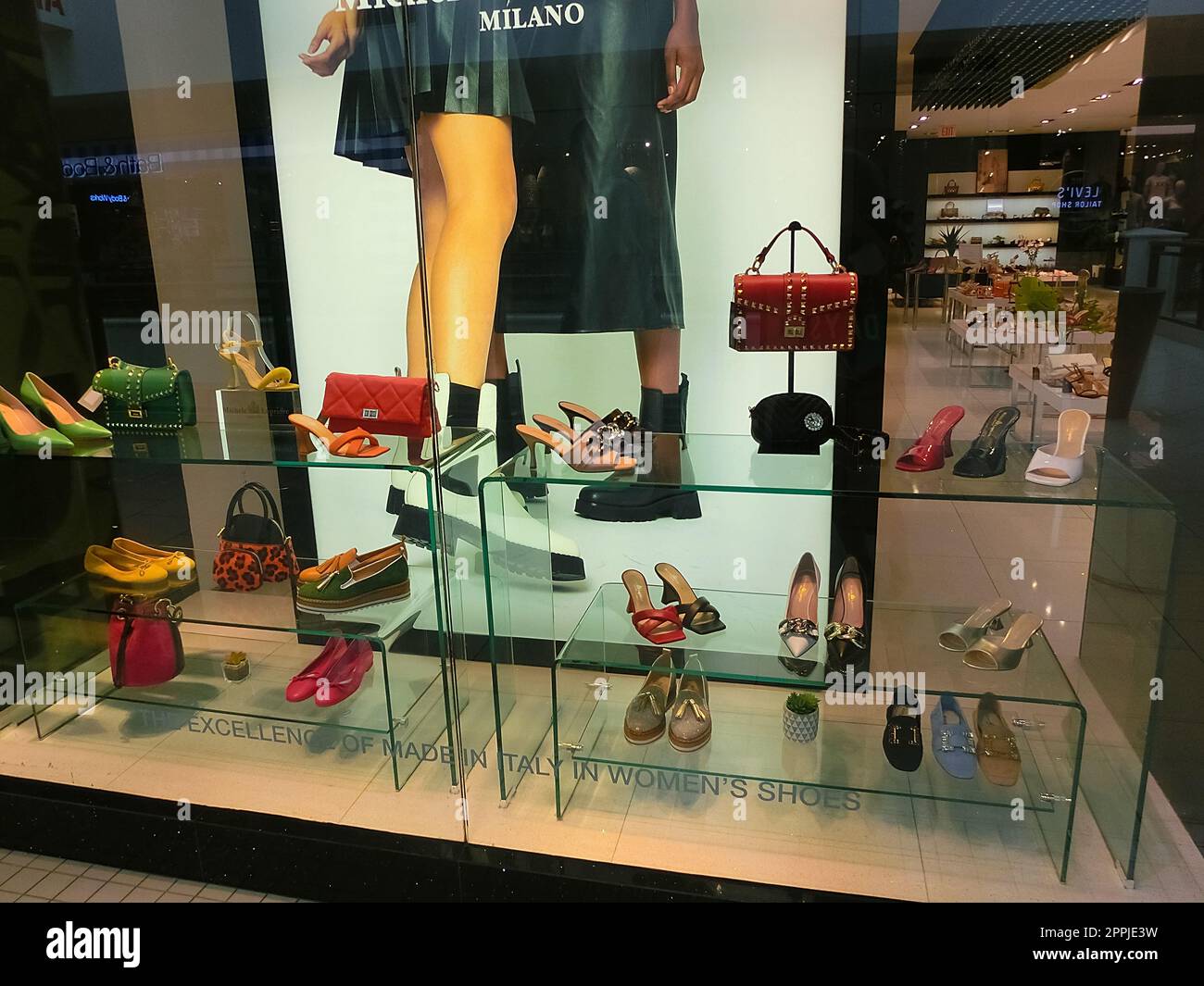 Negozio Michele Lopriore all'Aventura Mall, Florida Foto Stock