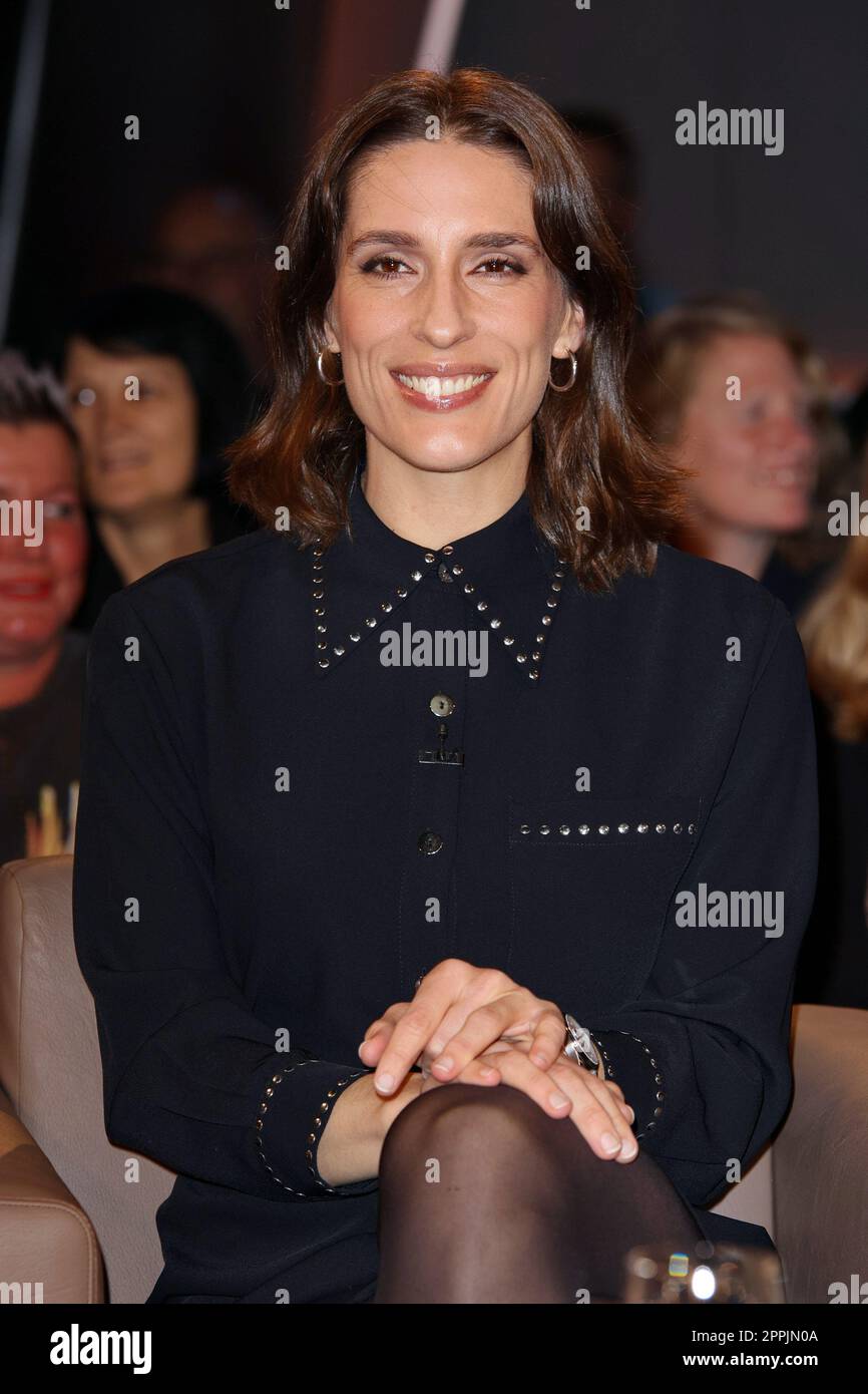 Andrea Petkovic, NDR Talk Show Aufzeichnung im Studio in Lokstedt, Amburgo, 04.11.2022 Foto Stock