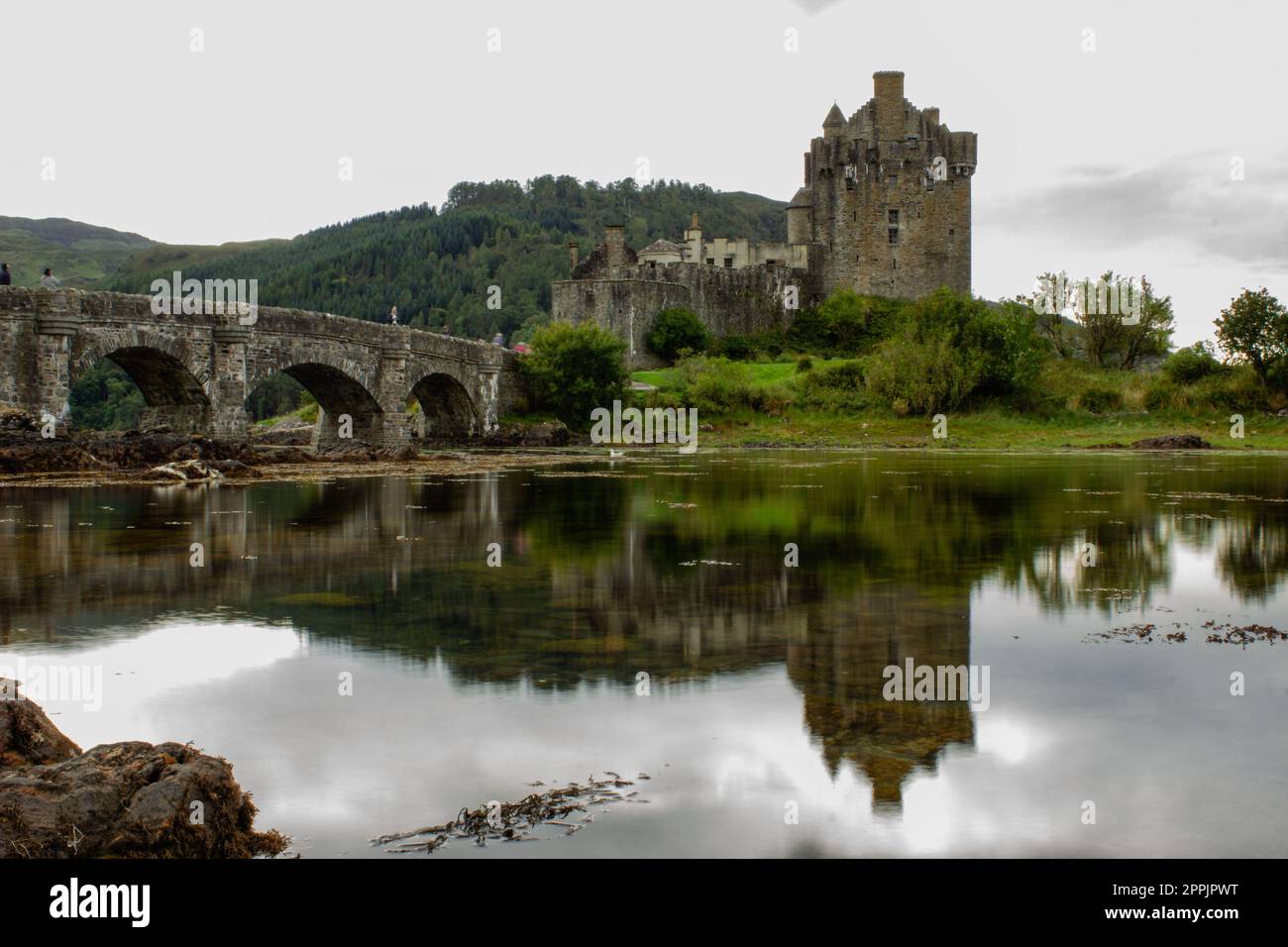 Eilean Donan Castle, Scozia Foto Stock