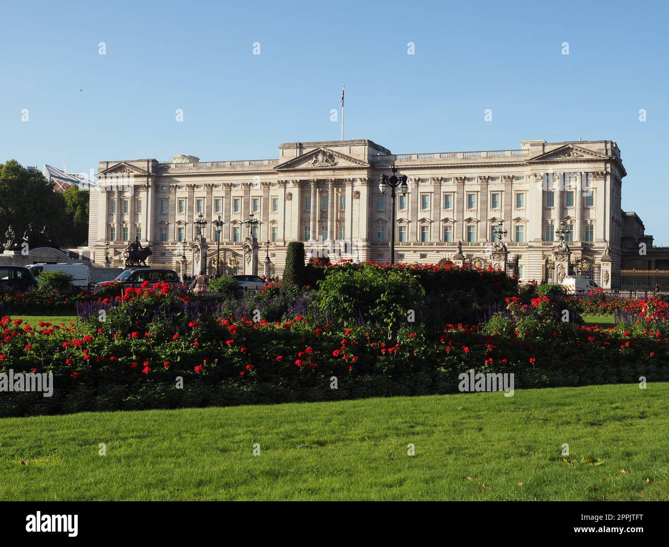 Buckingham Palace a Londra Foto Stock