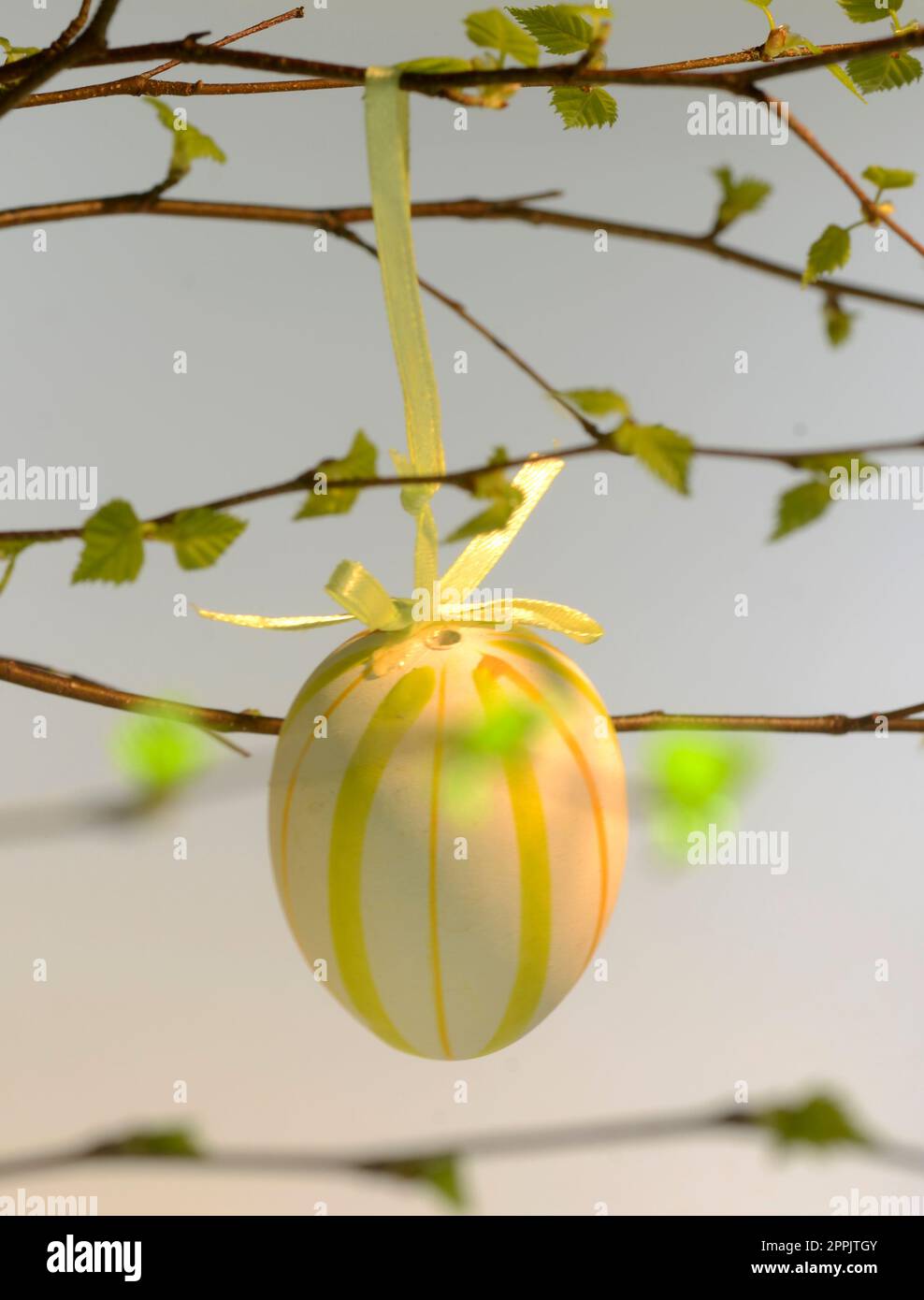 Uovo di Pasqua - Cristiani Foto Stock