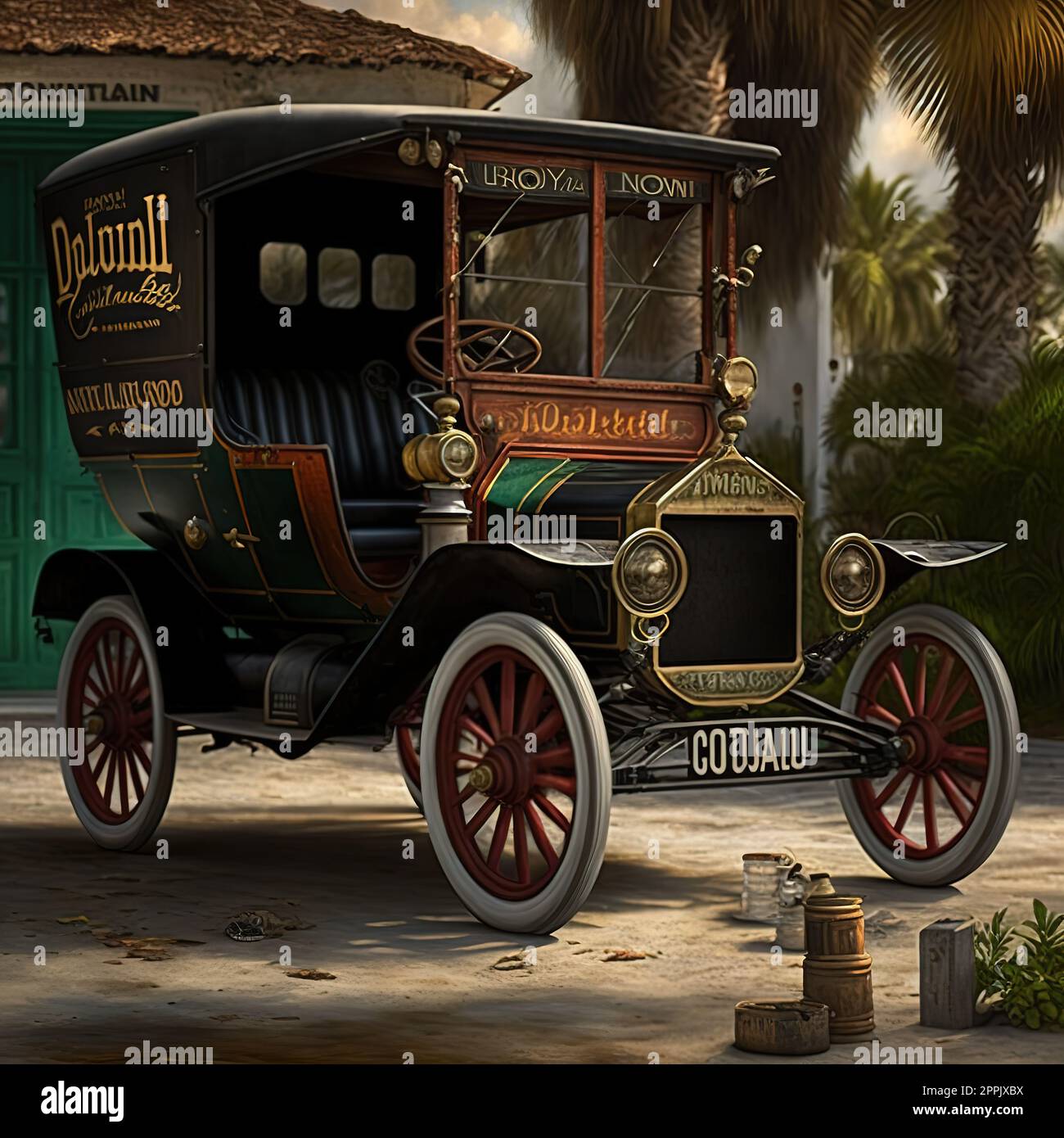 L'iconica corsa. Un tributo alla Doxa delle Bahamas Foto Stock