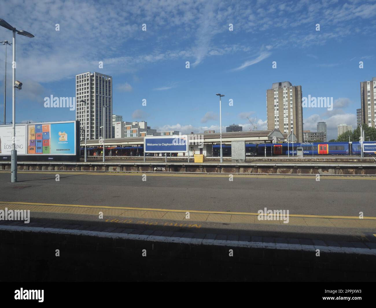 Stazione di Clapham Junction a Londra Foto Stock