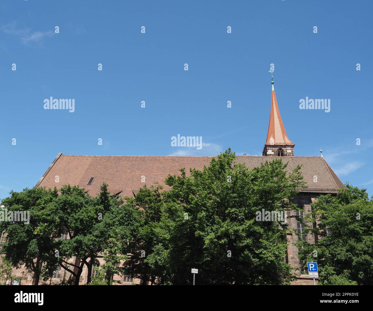 Chiesa di San Giacomo a Norimberga Foto Stock