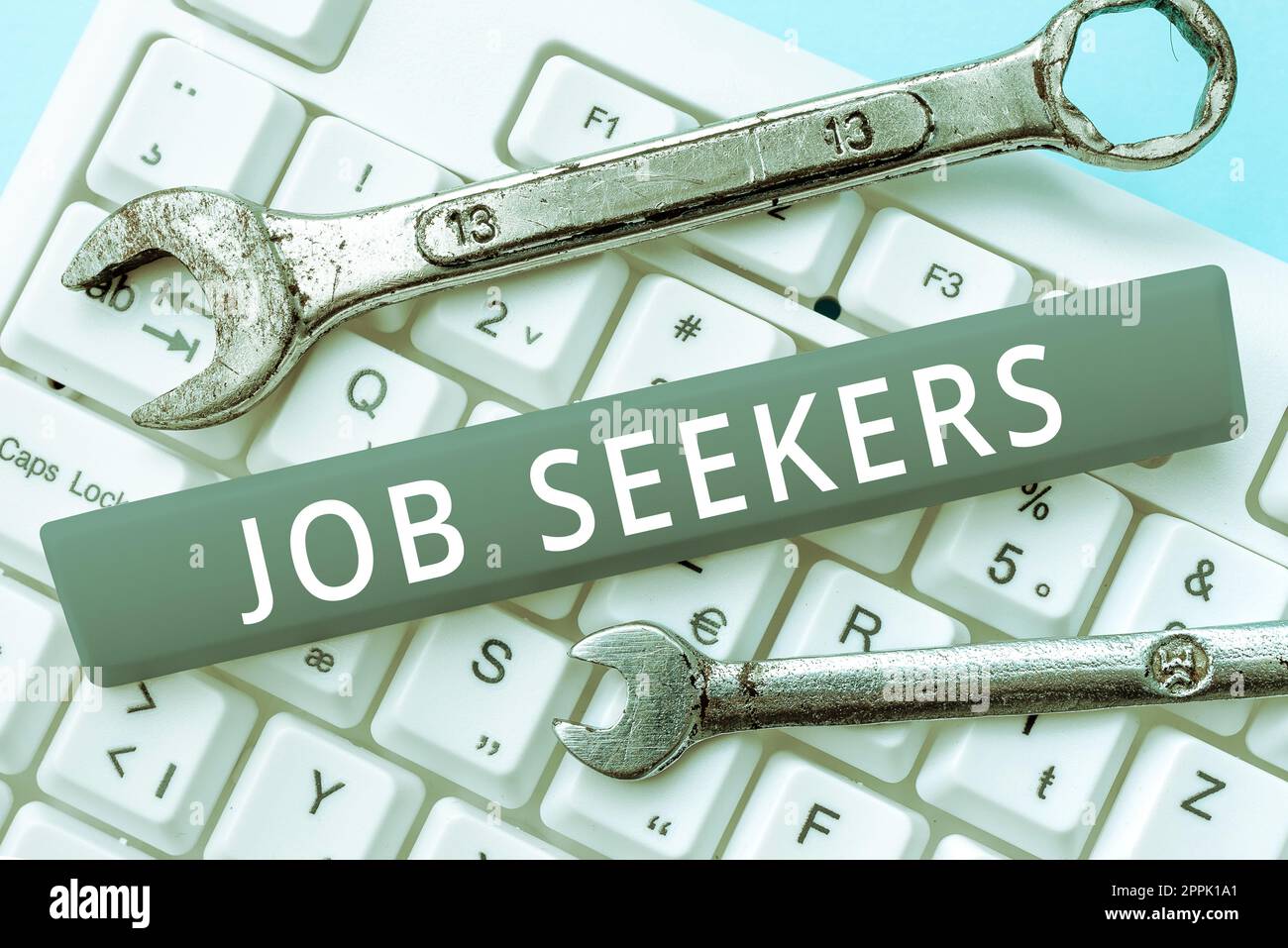 Didascalia concettuale Job Seeker. Concetto che significa una persona disoccupata che sta attivamente cercando lavoro Foto Stock