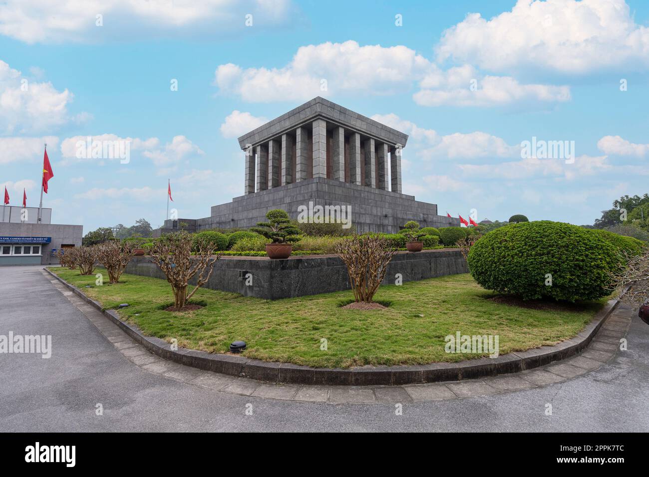 Mausoleo ho chi Minh ad Hanoi, Vitenam Foto Stock