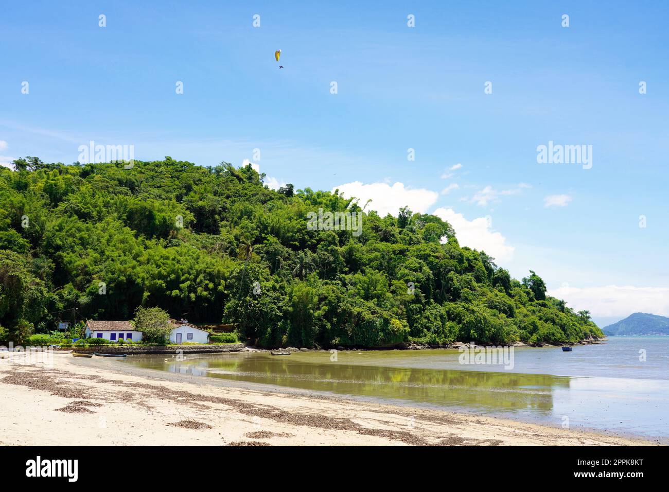 Praia do Pontal spiaggia a Paraty, Rio de Janeiro, Brasile Foto Stock