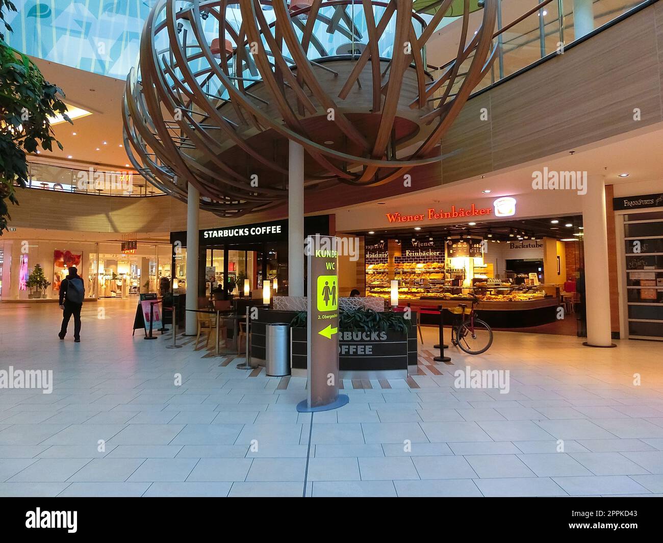 Starbucks Coffee a Francoforte sul meno, Germania Foto Stock