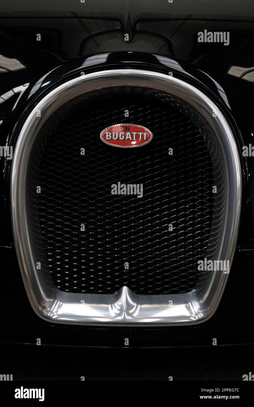 Logo Bugatti Badge Foto Stock