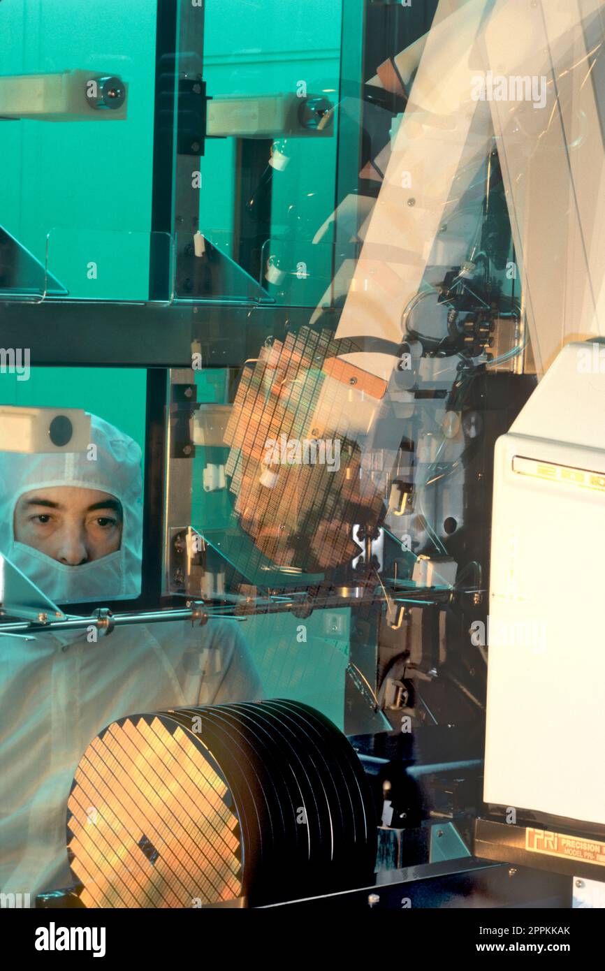 Camera bianca, semiconduttore Foto Stock