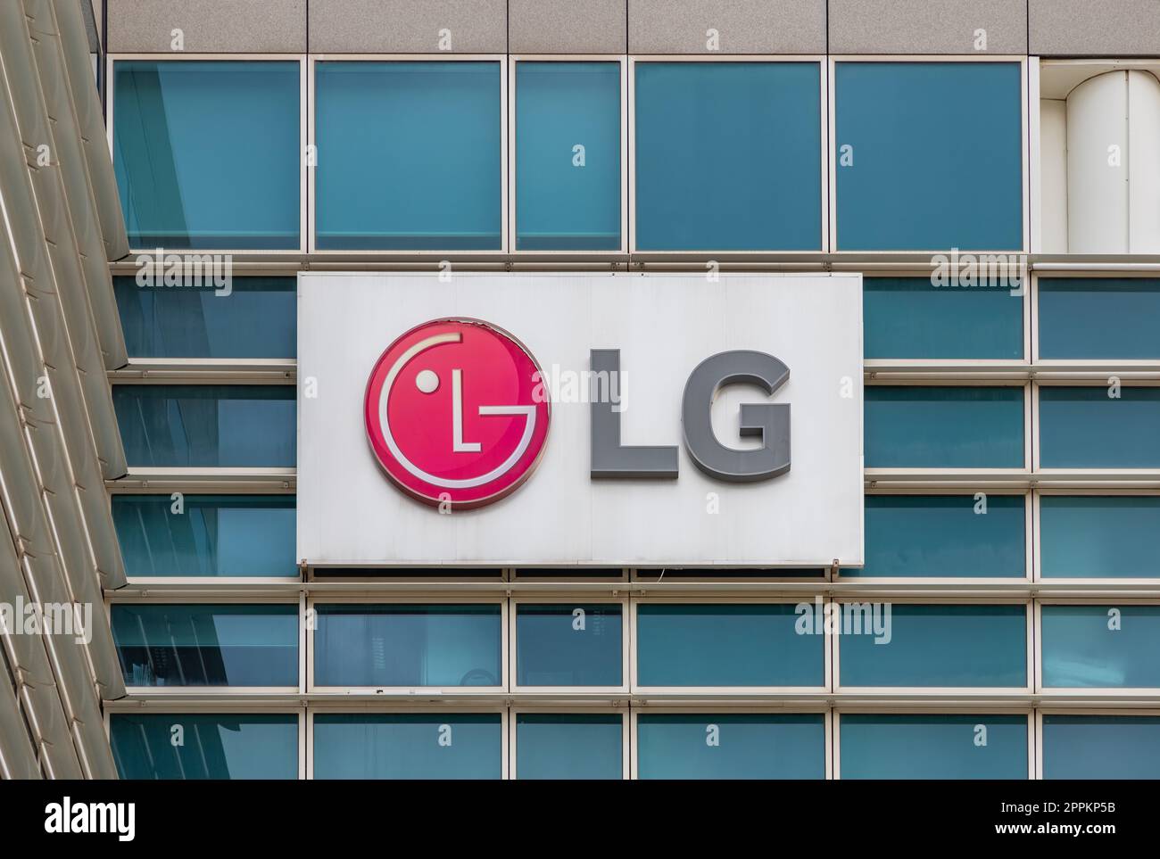 Facciata LG in Office Foto Stock
