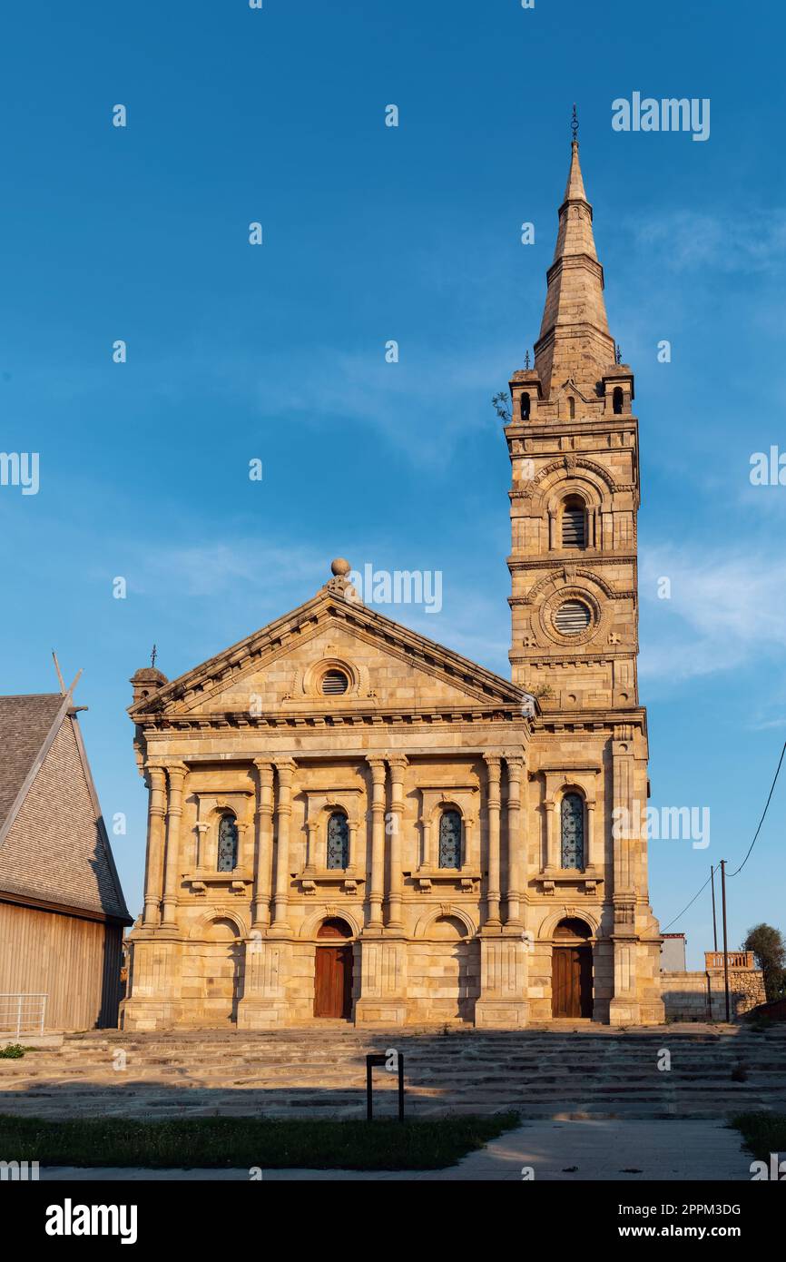 Cappella di Besakana, chiesa nel complesso del palazzo reale - Rova di Antananarivo, Madagascar Foto Stock