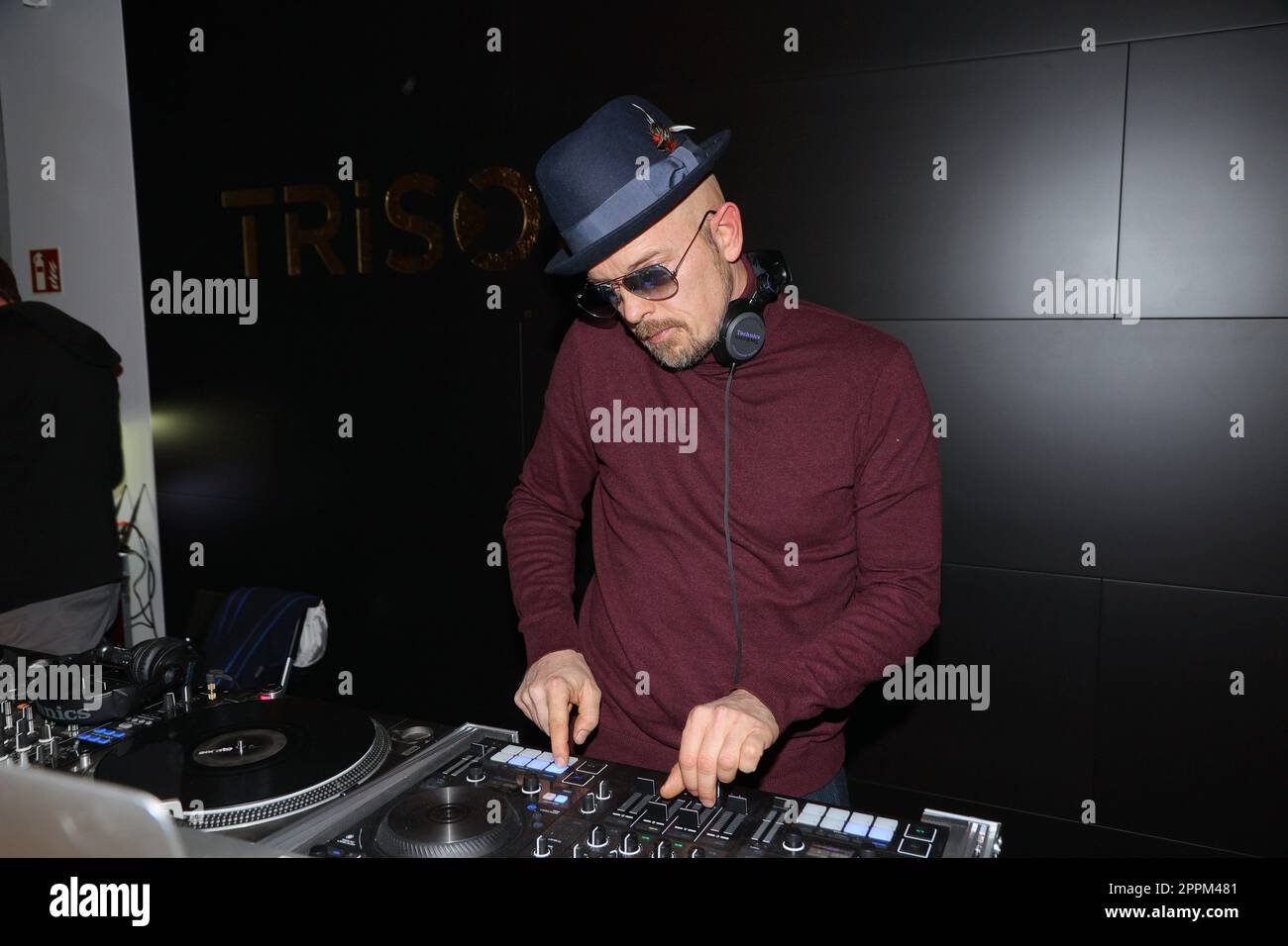 Jan Delay era DJ, Grand Opening Trisor, Amburgo, 25.01.2023 Foto Stock