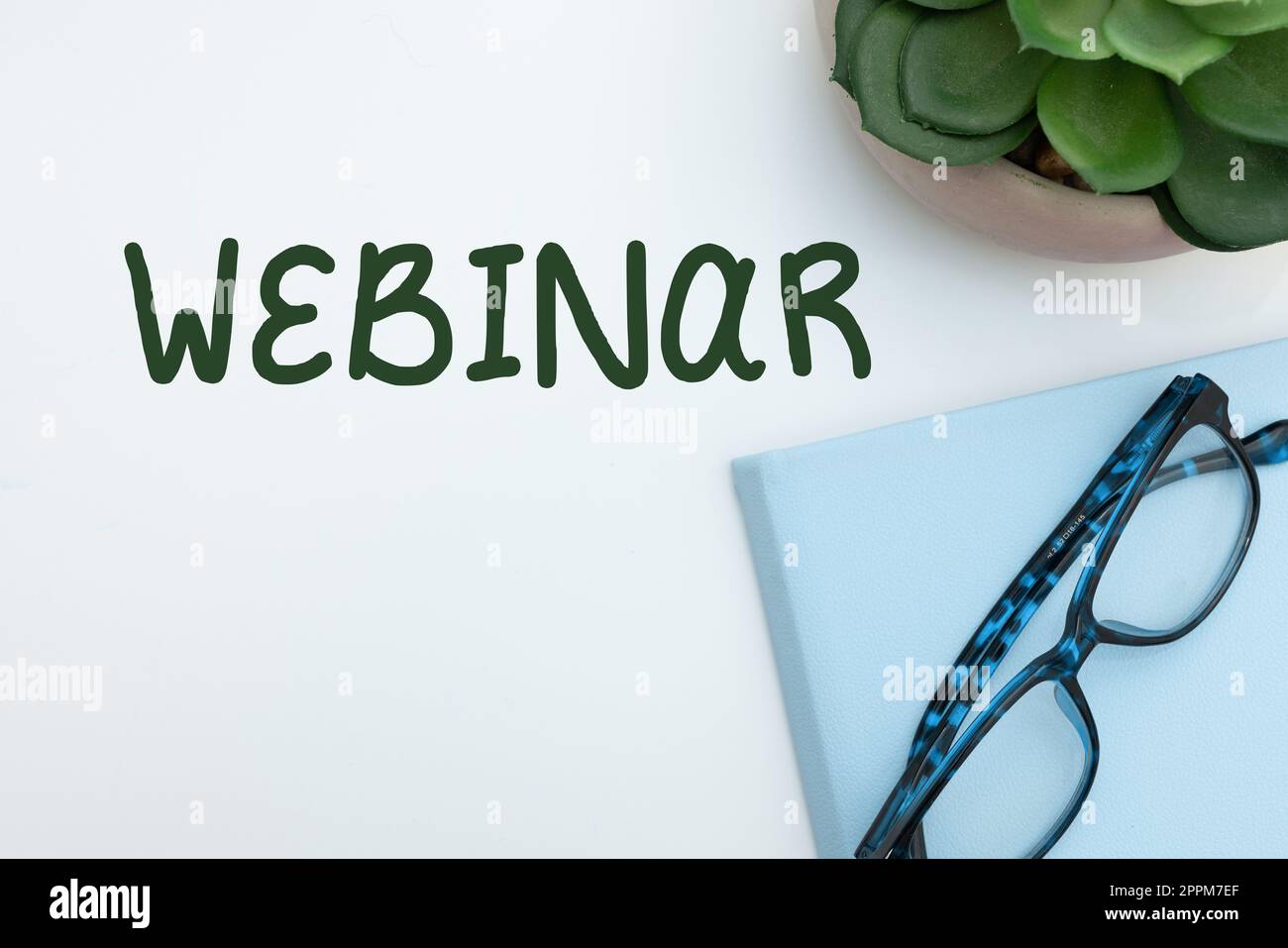 Webinar concettuale sulla presentazione. Foto concettuale definita come seminario condotto su Internet conferenza Web Foto Stock