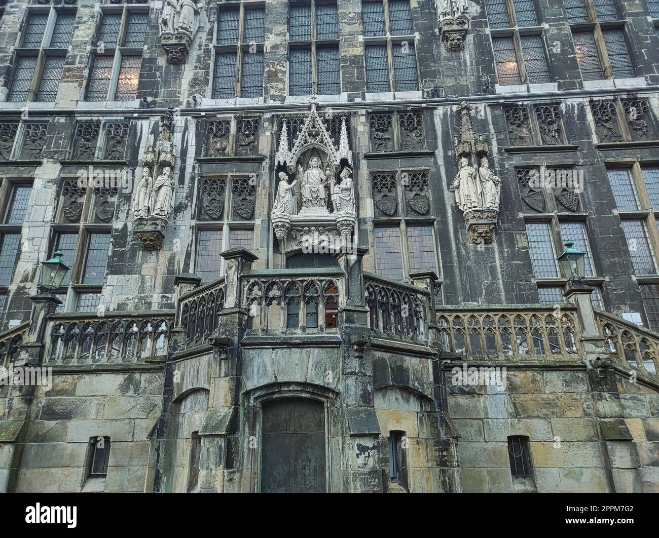 Aquisgrana, Germania - il municipio storico è un edificio importante Foto Stock