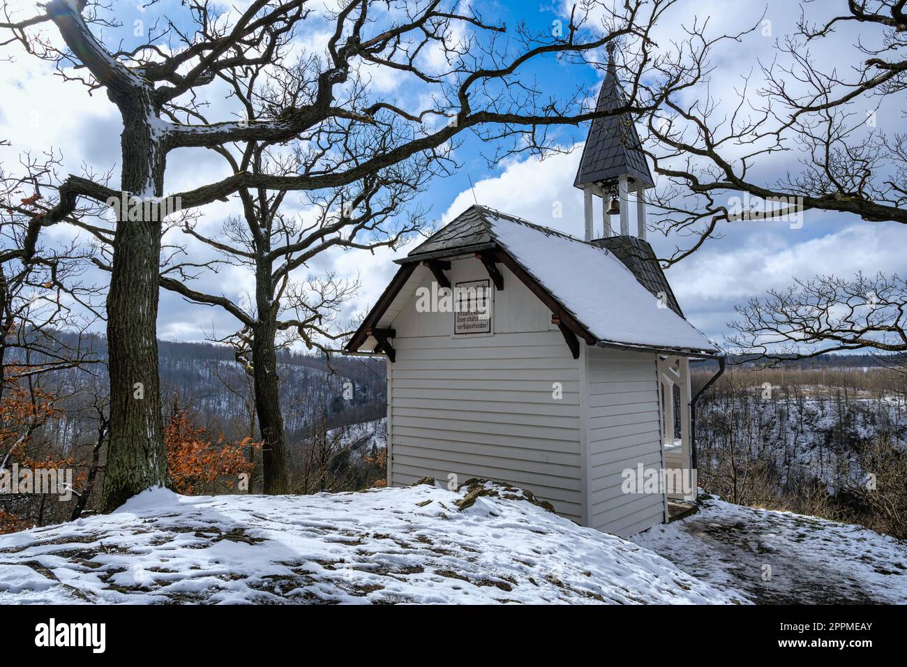 Il Koethener Huette nel Parco naturale Harz vicino ad Alexisbad Foto Stock