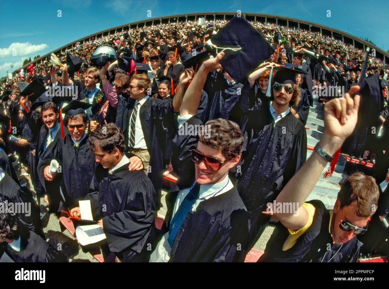 Graduazione Cornell University Foto Stock