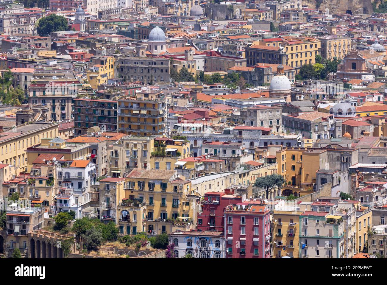 Vista aerea generale della città Foto Stock