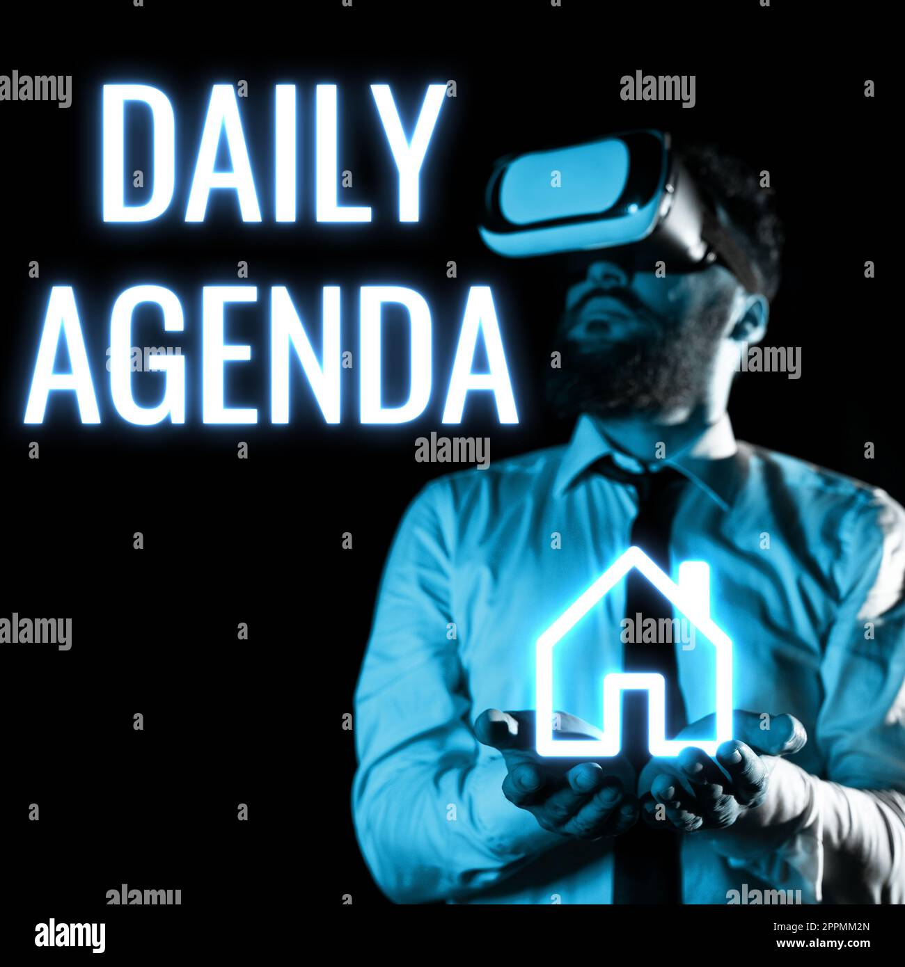Cartello che mostra l'agenda giornaliera. L'approccio aziendale per fare l'elenco degli elementi deve essere discusso quotidianamente o in occasione di riunioni formali importanti Foto Stock Cartello che mostra l'agenda giornaliera. L'approccio aziendale per fare l'elenco degli elementi deve essere discusso quotidianamente o in occasione di riunioni formali importanti Foto Stock