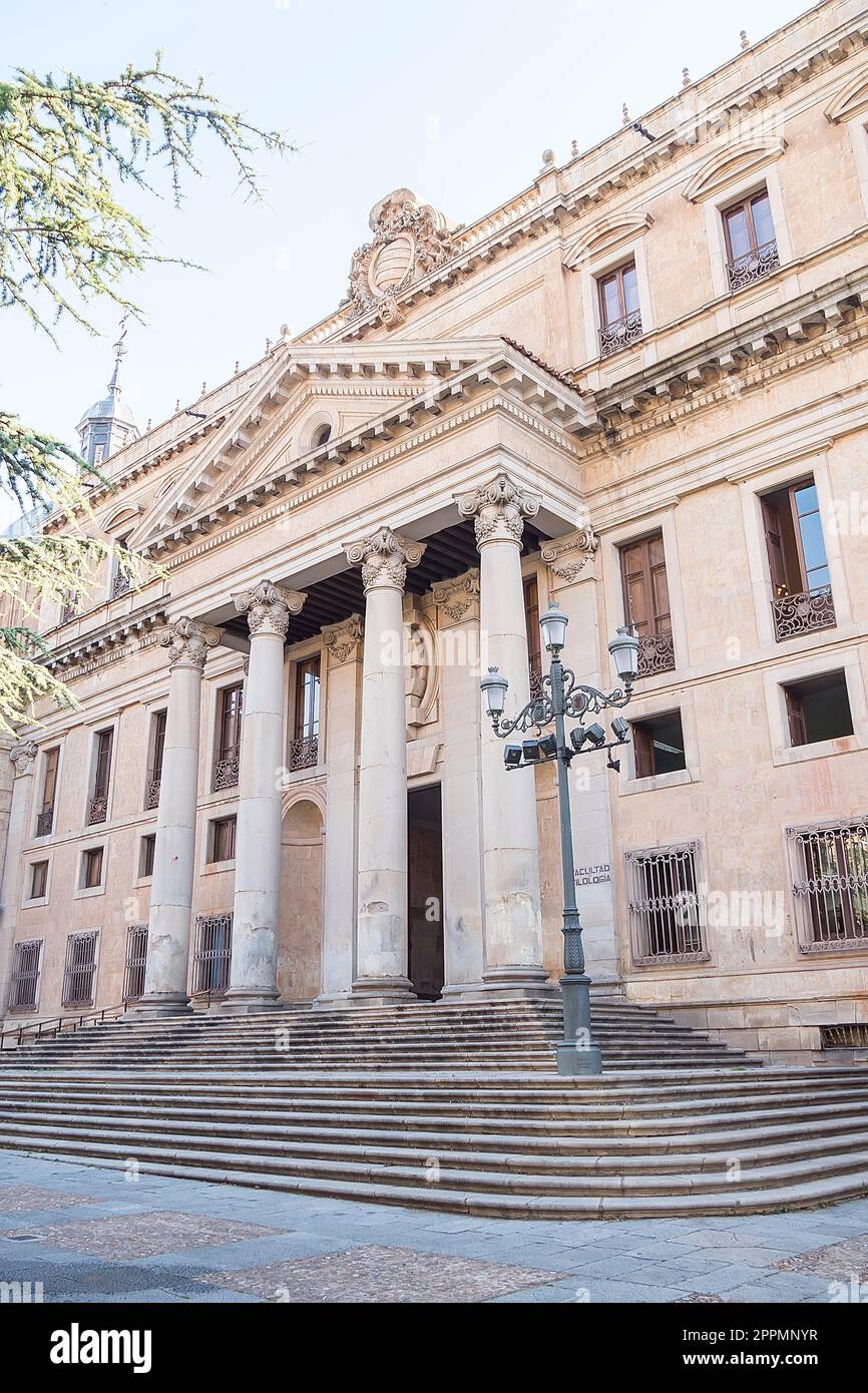 Anaya Palace, in realtà edificio universitario (Salamanca, Spagna) Foto Stock