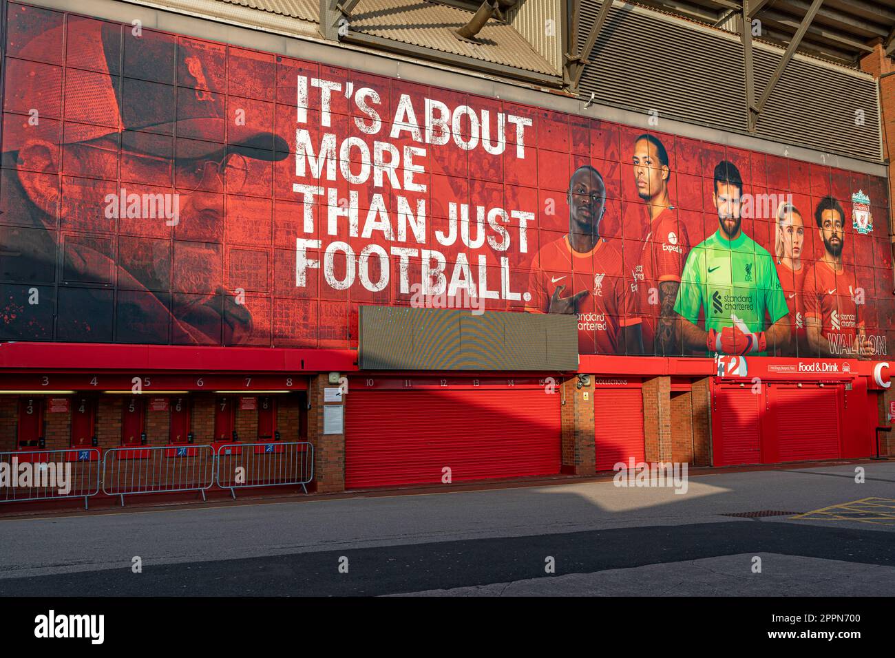 Liverpool, Inghilterra - 23 marzo 2022. Liverpool Anfield Stadium, Inghilterra . Foto Stock