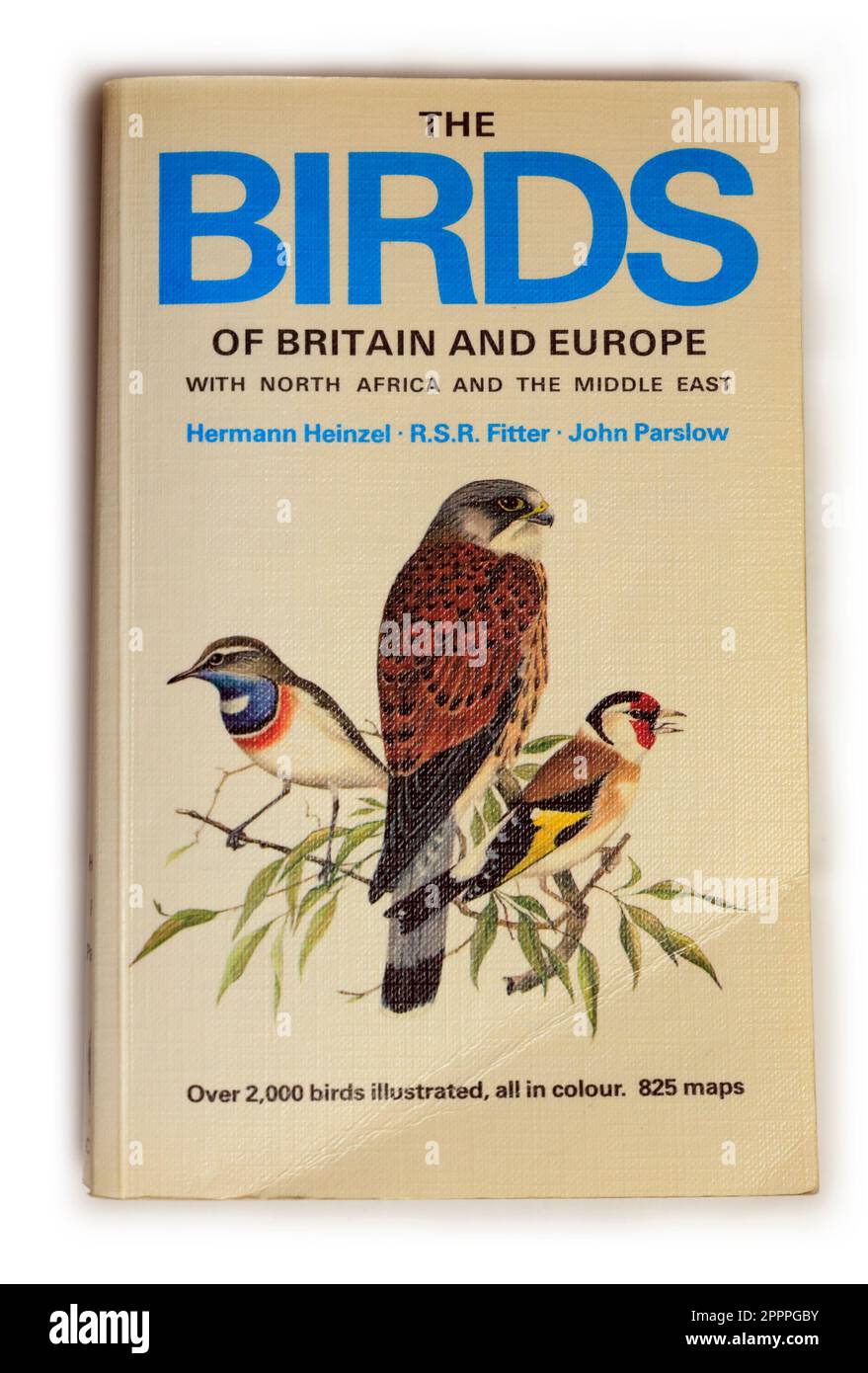 Gli uccelli della Gran Bretagna e dell'Europa, con il Nord Africa e il Medio Oriente di Hermann Heinzel, R.S.R. Il montatore, John Parslow Foto Stock