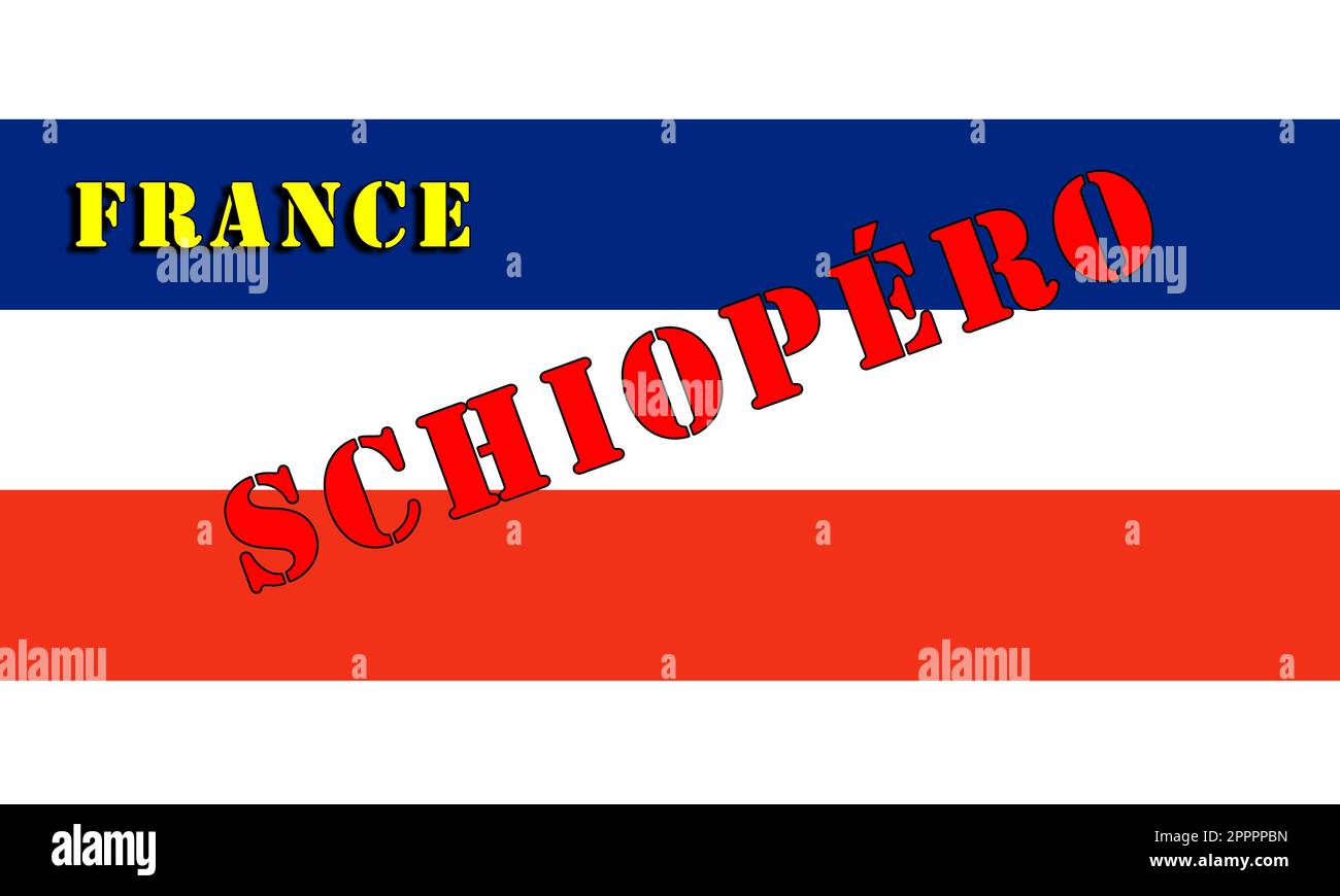 la francia in sciopero nazionale, per la riforma delle pensioni. le manifestazioni in tutto il territorio con blocchi di beni, hanno messo in crisi le attività a monte. Foto Stock