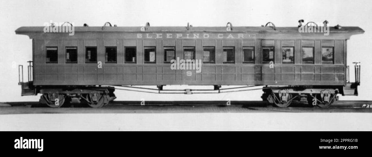 Vettura letto Pullman Foto Stock