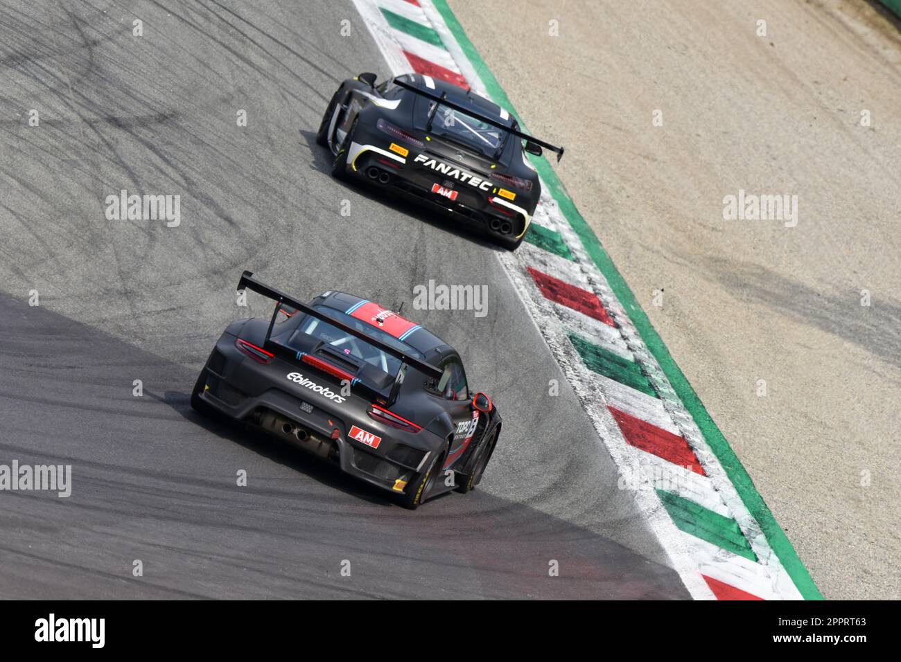 FANATEC GT WORLD CHALLENGE 23 Aprile 2023 a MONZA, Italia, Serie GT2 Foto Stock